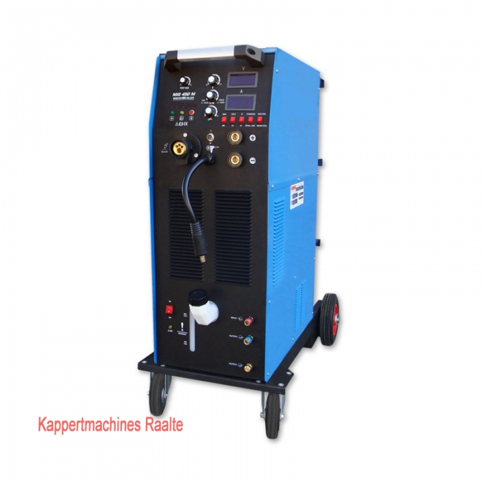 MIG Mag 450 amp. bij 60% 4 Rol. inverter lasappara